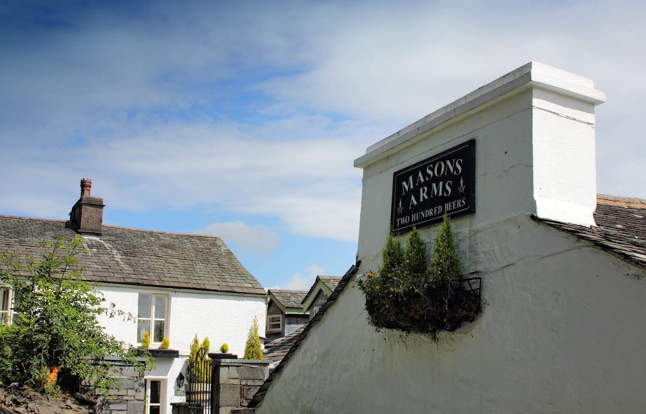 Mason'S Arms Hotell Bowland Bridge Exteriör bild